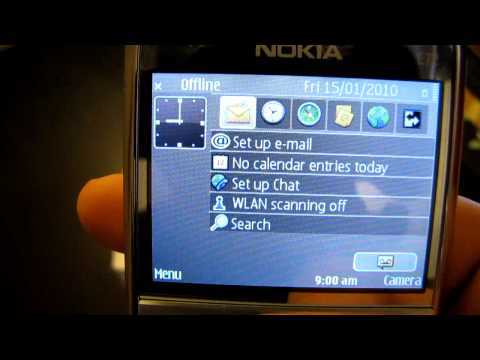 Nokia E72 White Edition review and menu  обзор и меню