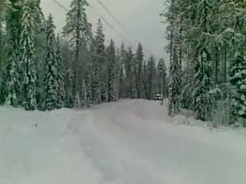The snow-plough (Karelia).avi