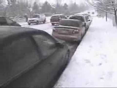 Snowy Car Crashes
