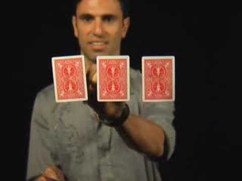 Interactive card trick