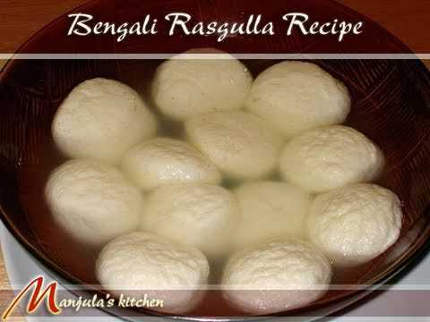 Bengali Rasgulla Recipe by Manjula, Indian Vegetarian Cuisin